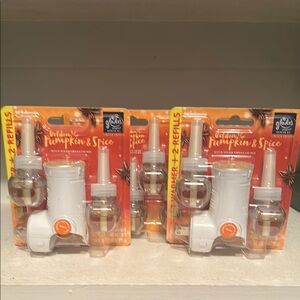 Glade Golden Pumpkin & Spice Warmer Set